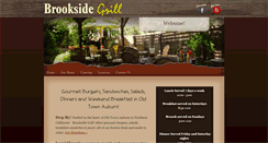 Desktop Screenshot of brookside-grill.com